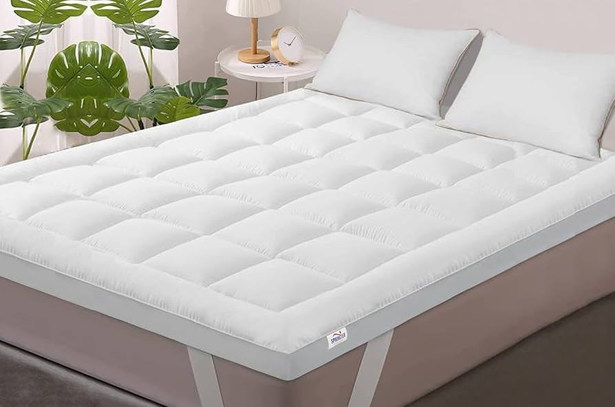  Luxe Micro Fibre Mattress Topper for Queen Size Bed 